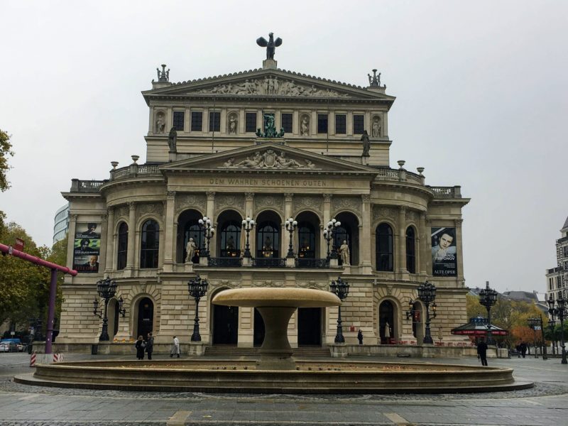 フランクフルトの旧オペラ座