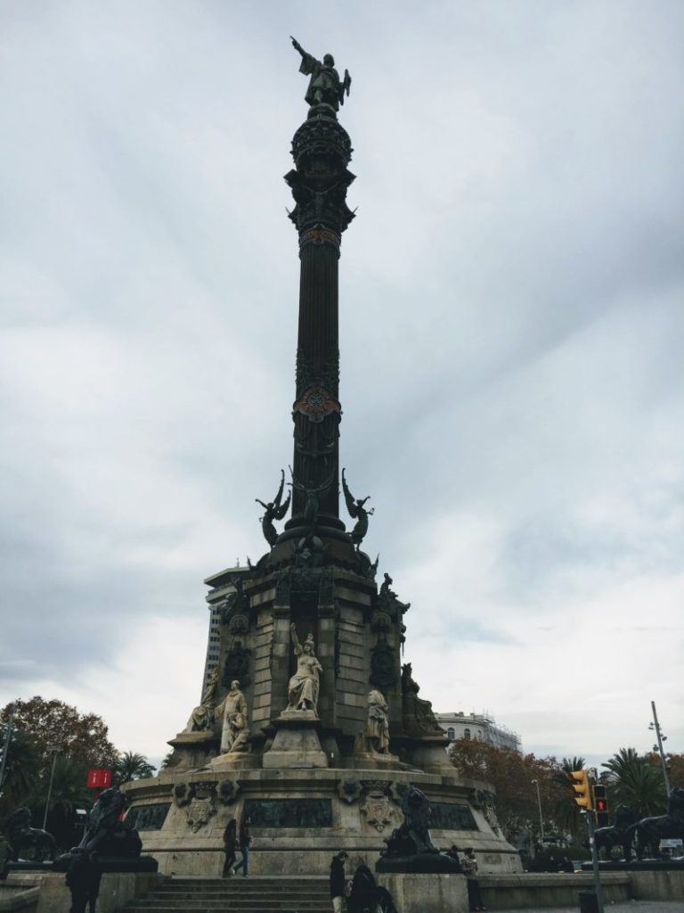 バルセロナのコロンブスの記念碑