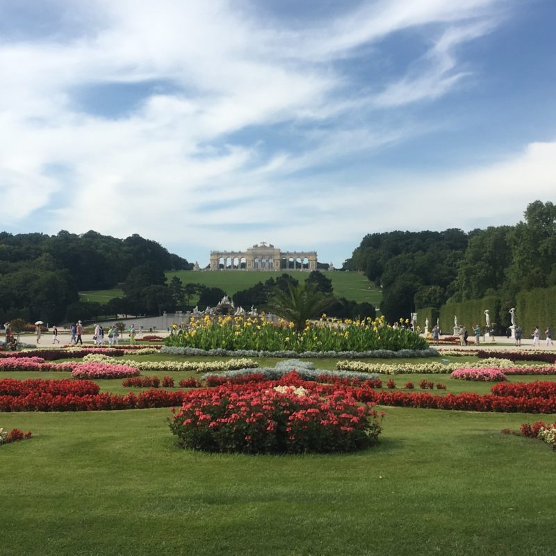 シェーンブルン宮殿の庭園