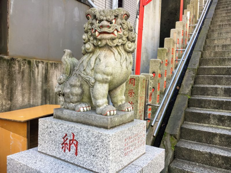 三田春日神社の獅子